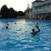 Water polo training