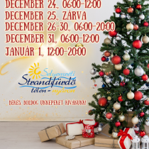 Ünnepi nyitvatartás a Selyemréti Strandfürdőben